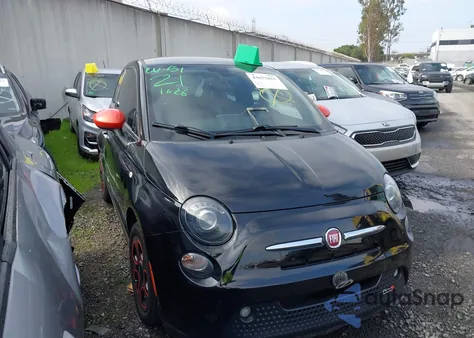 2016 Fiat 500E Battery Electric из США, поврежденный, VIN 3C3CFFGE1GT129687